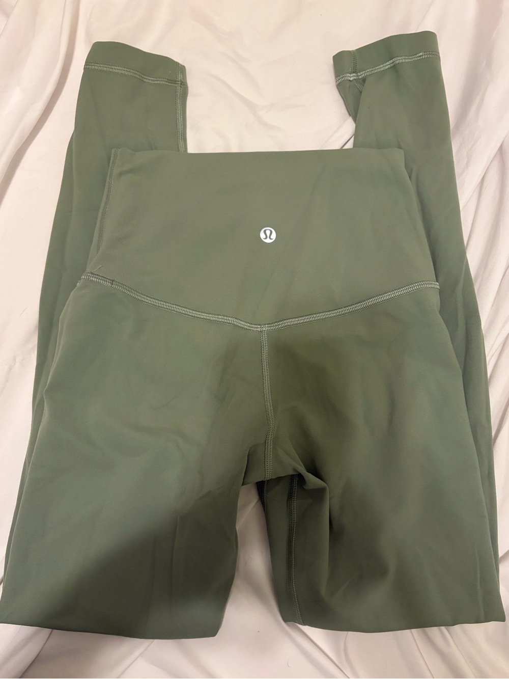 lululemon align highrise pant 25” in sage